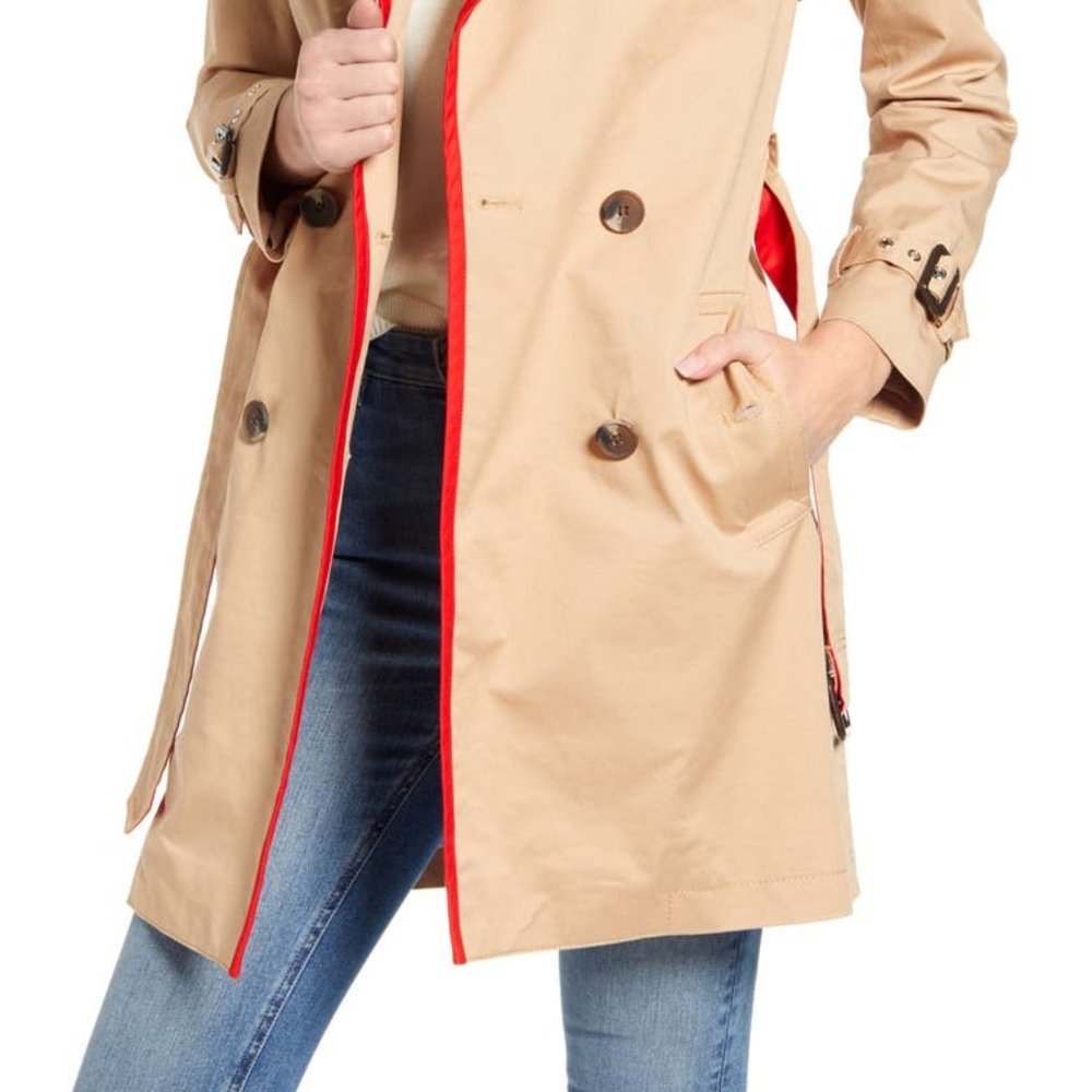 Classic Stretch Cotton Trench Coat